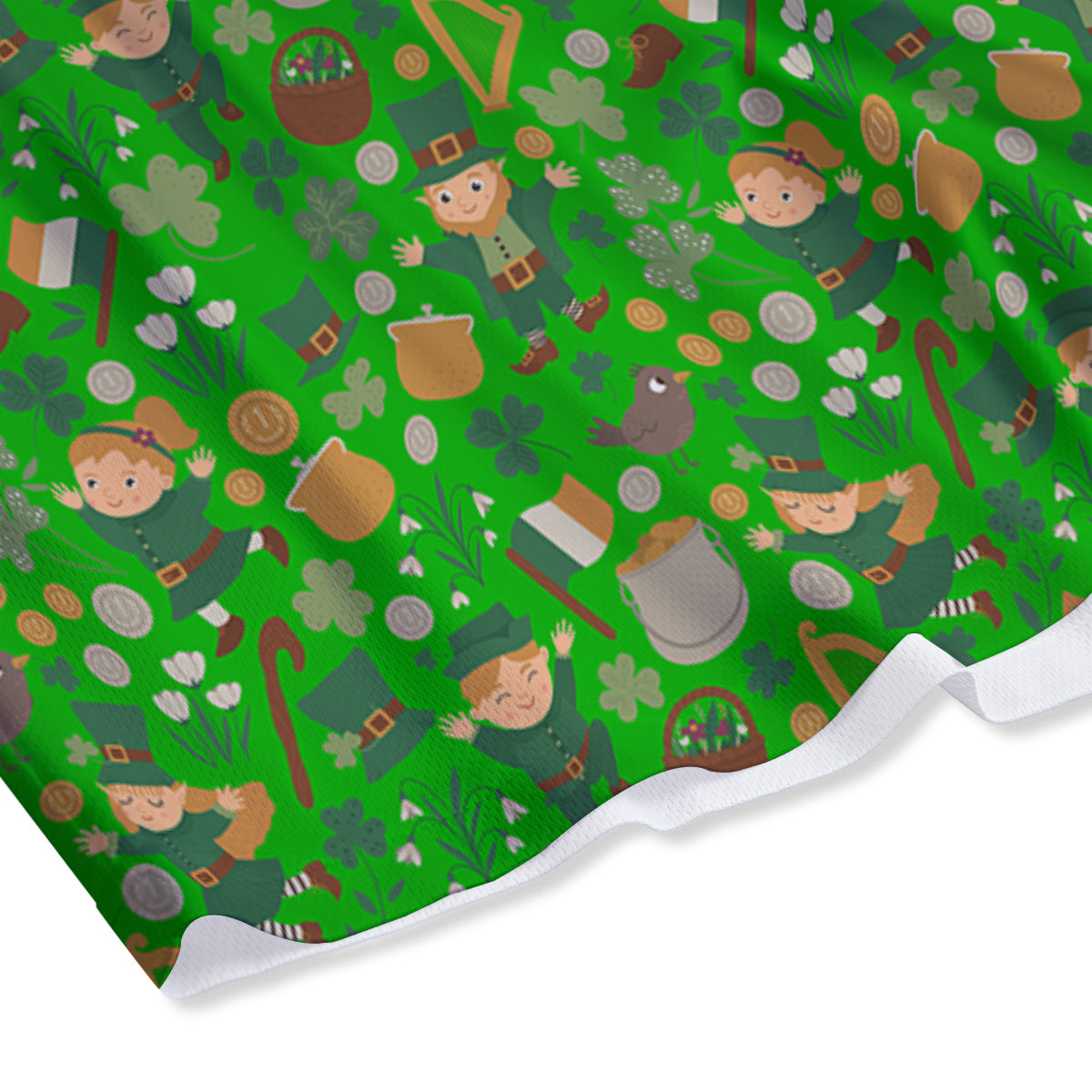 Saint Patrick's Day Cute Print Pattern Mesh Shorts