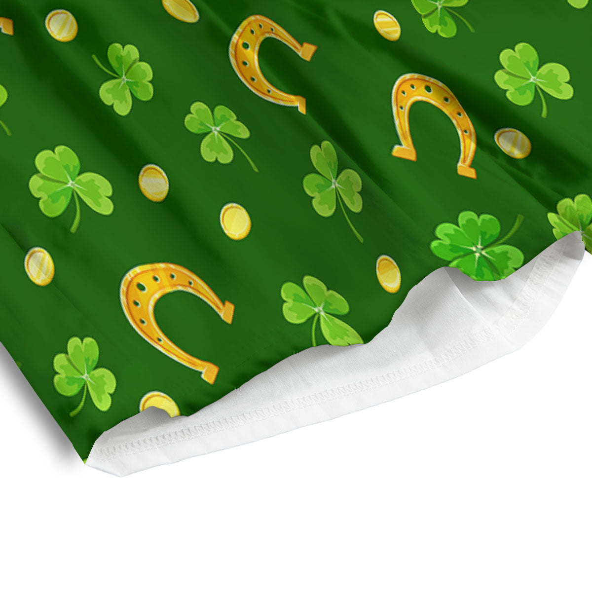 Saint Patrick's Day Irish Print Pattern Men's Athletic Shorts