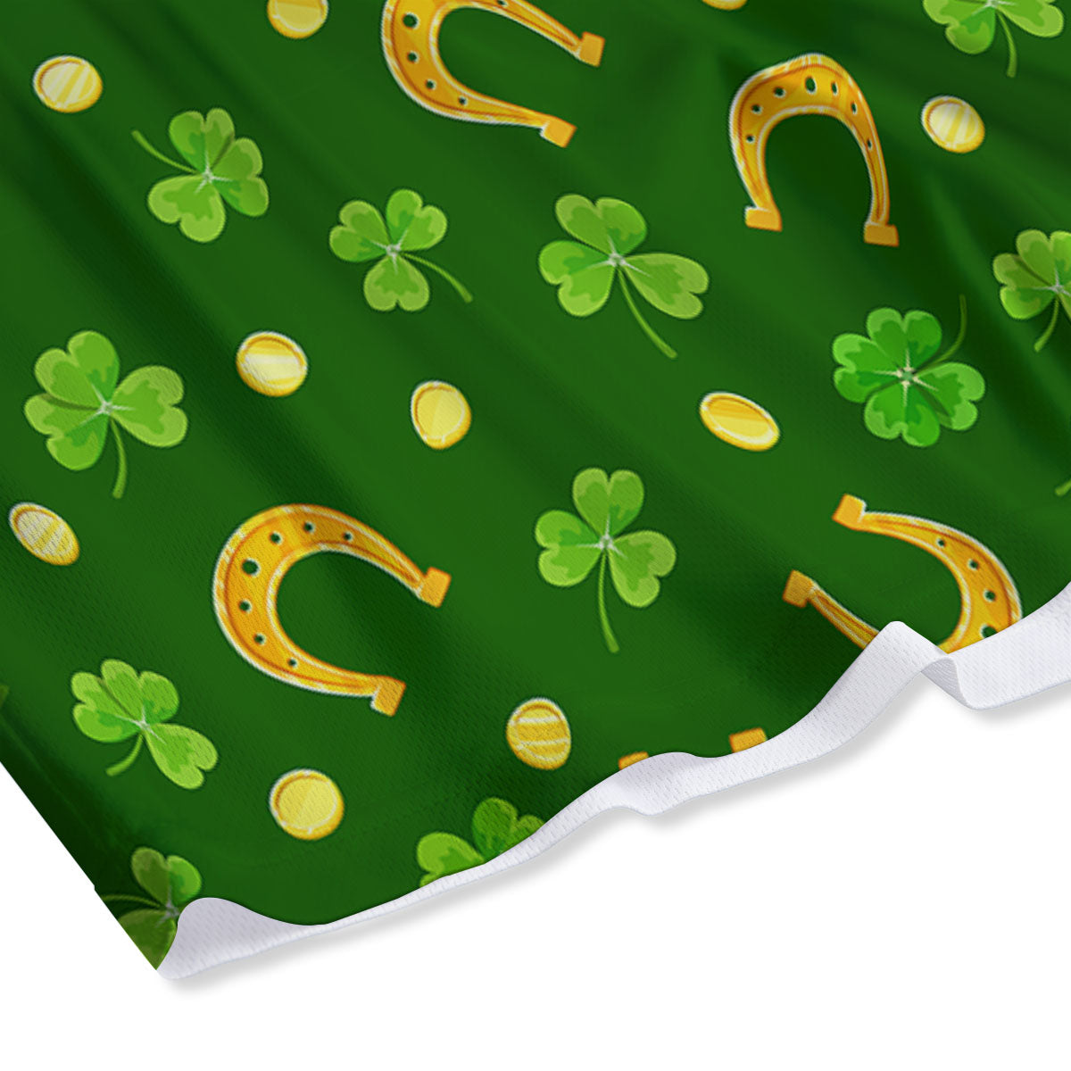 Saint Patrick's Day Irish Print Pattern Mesh Shorts