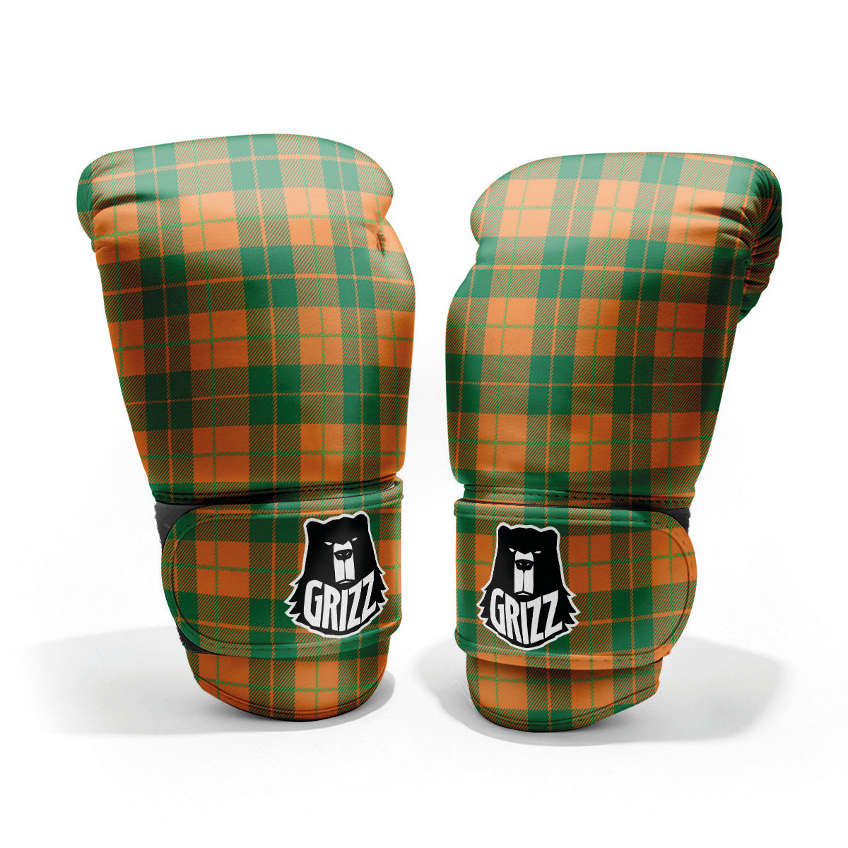 Saint Patrick's Day Irish Tartan Print Pro Boxing Glove