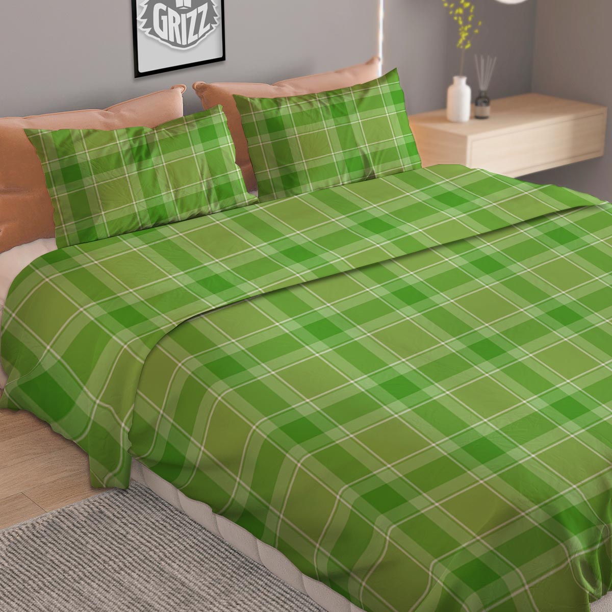 Seeds Sunflower Print Pattern Duvet Cover Bedding Set