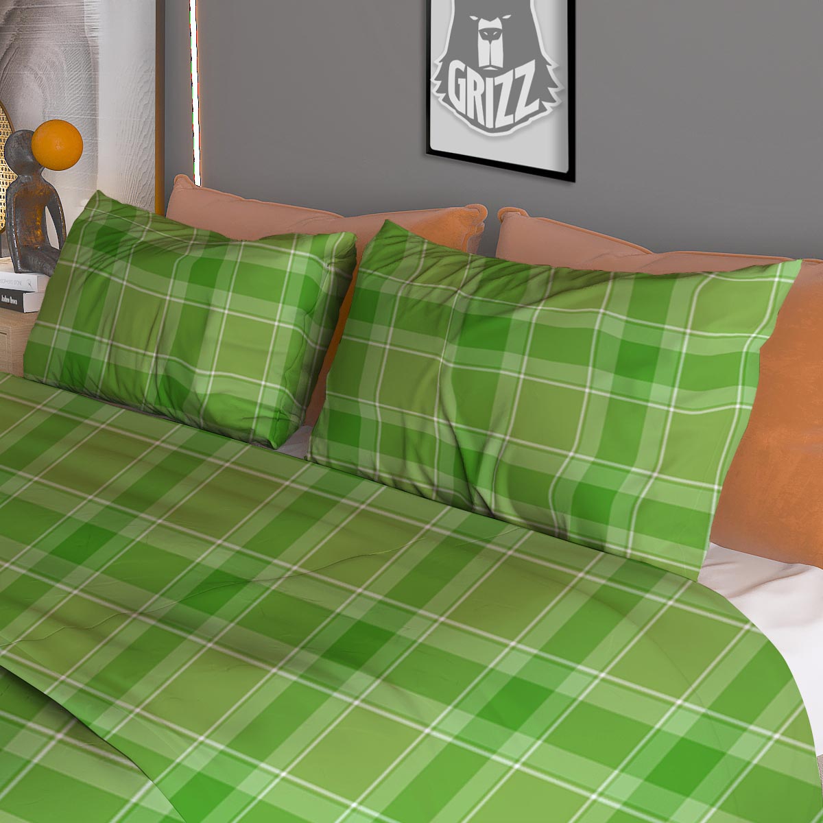 Seeds Sunflower Print Pattern Duvet Cover Bedding Set