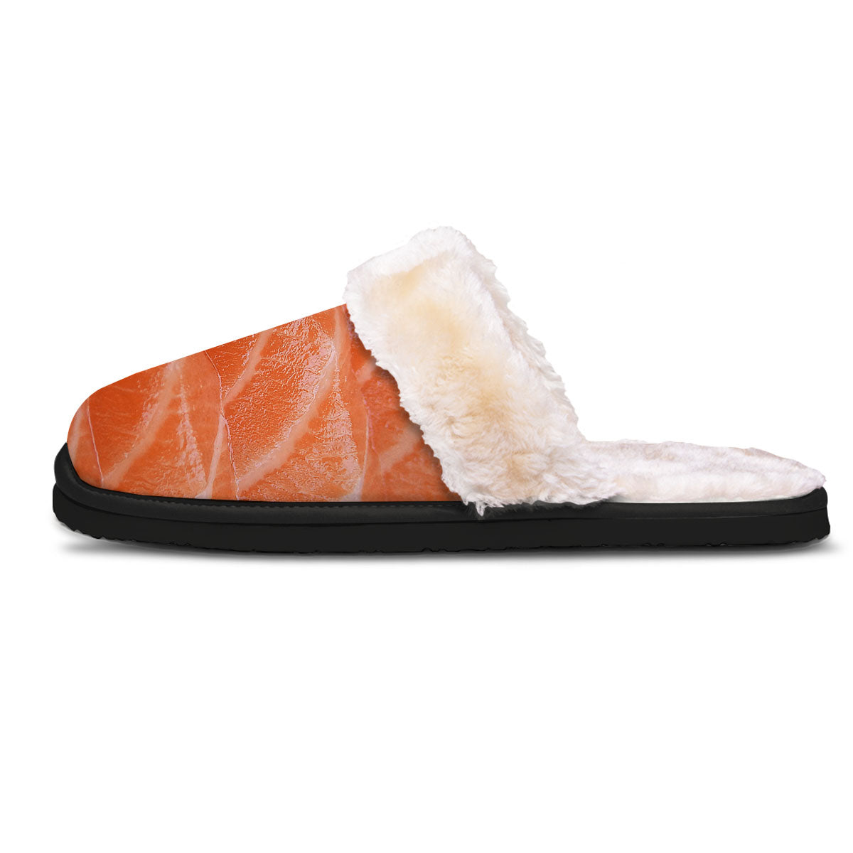 Salmon Print Slippers-grizzshop