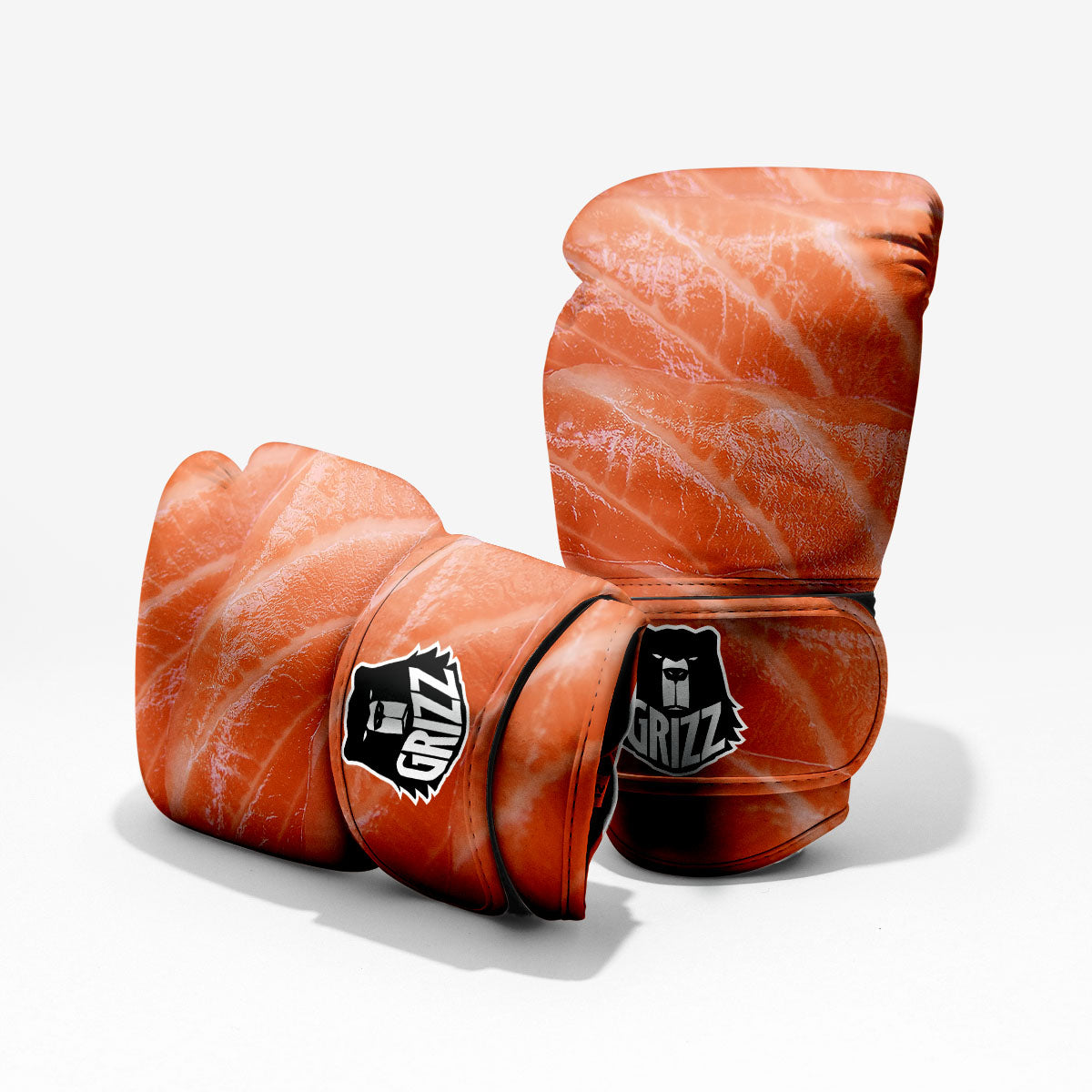 Salmon Print Pro Boxing Glove