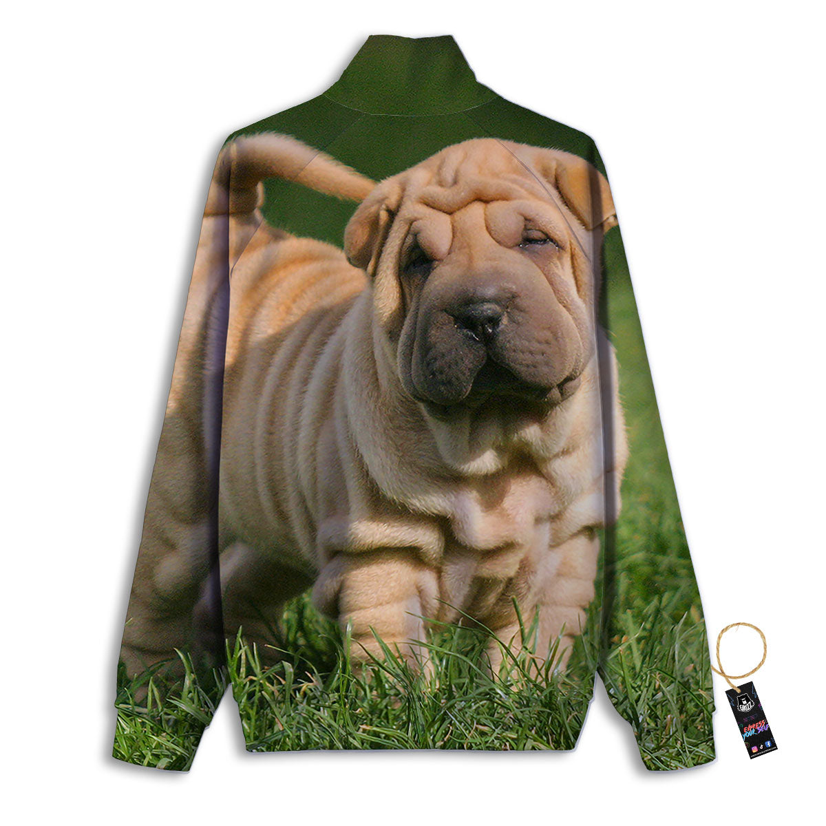 Salmon Print Track Jacket-grizzshop