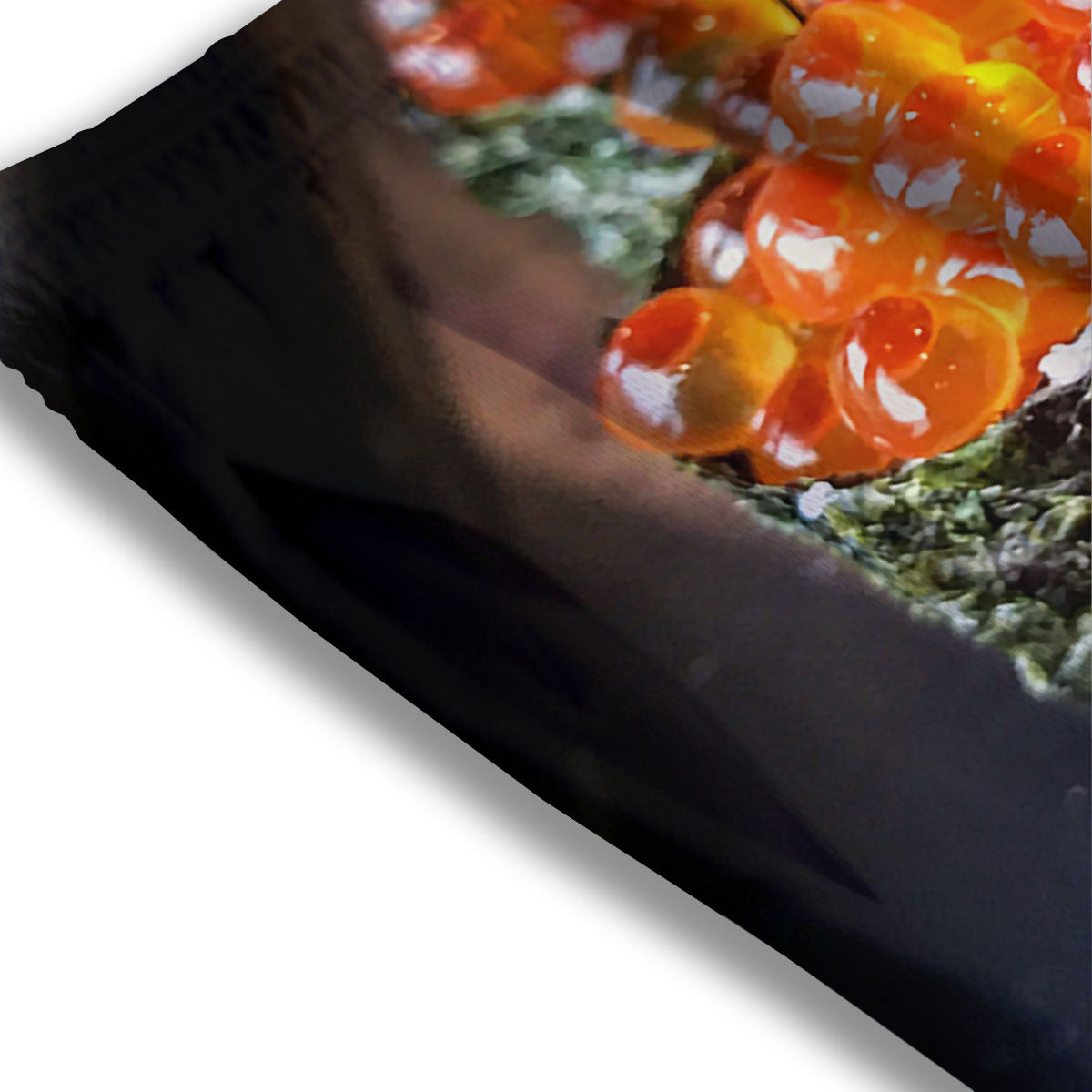 Salmon Roe Sushi Print Mesh Shorts