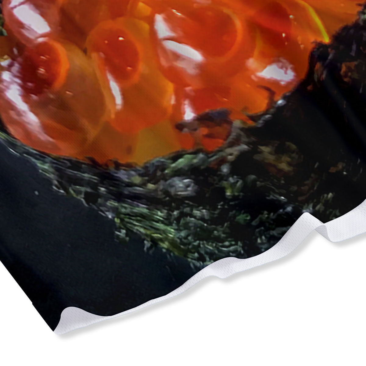 Salmon Roe Sushi Print Mesh Shorts