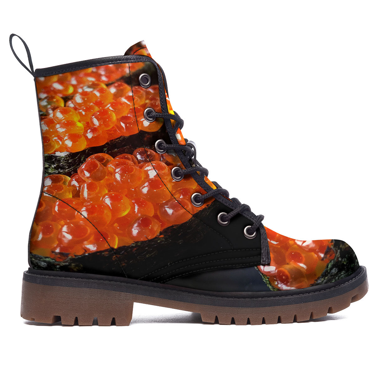 Salmon Roe Sushi Print Work Boots-grizzshop