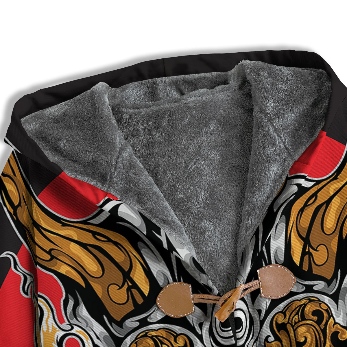 Samurai Ghost Japanese Print Men's Windbreaker Jacket-grizzshop