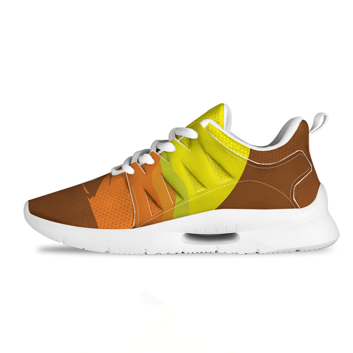 Samurai Sunset Japanese Print Tennis Shoes-grizzshop