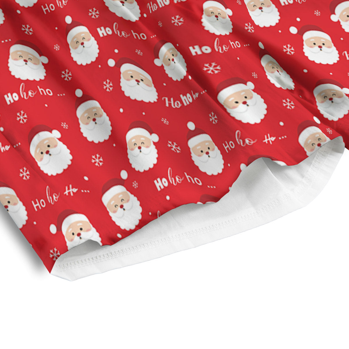 Santa Claus Christmas Print Pattern Men's Athletic Shorts