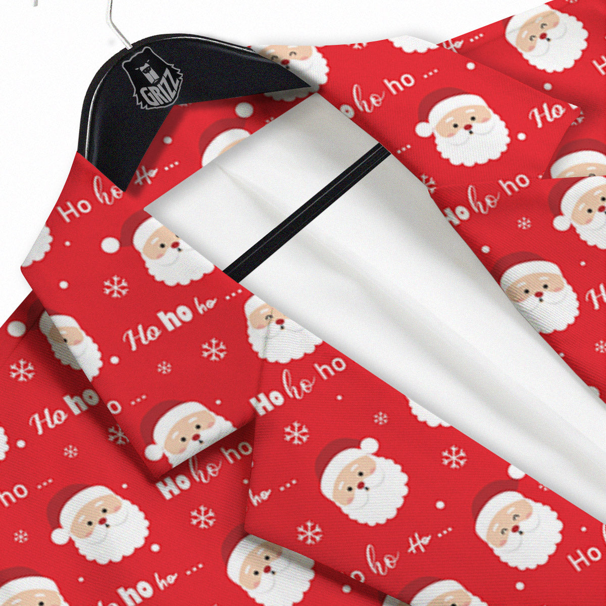 Santa Claus Christmas Print Pattern Men's Sport Coat-grizzshop
