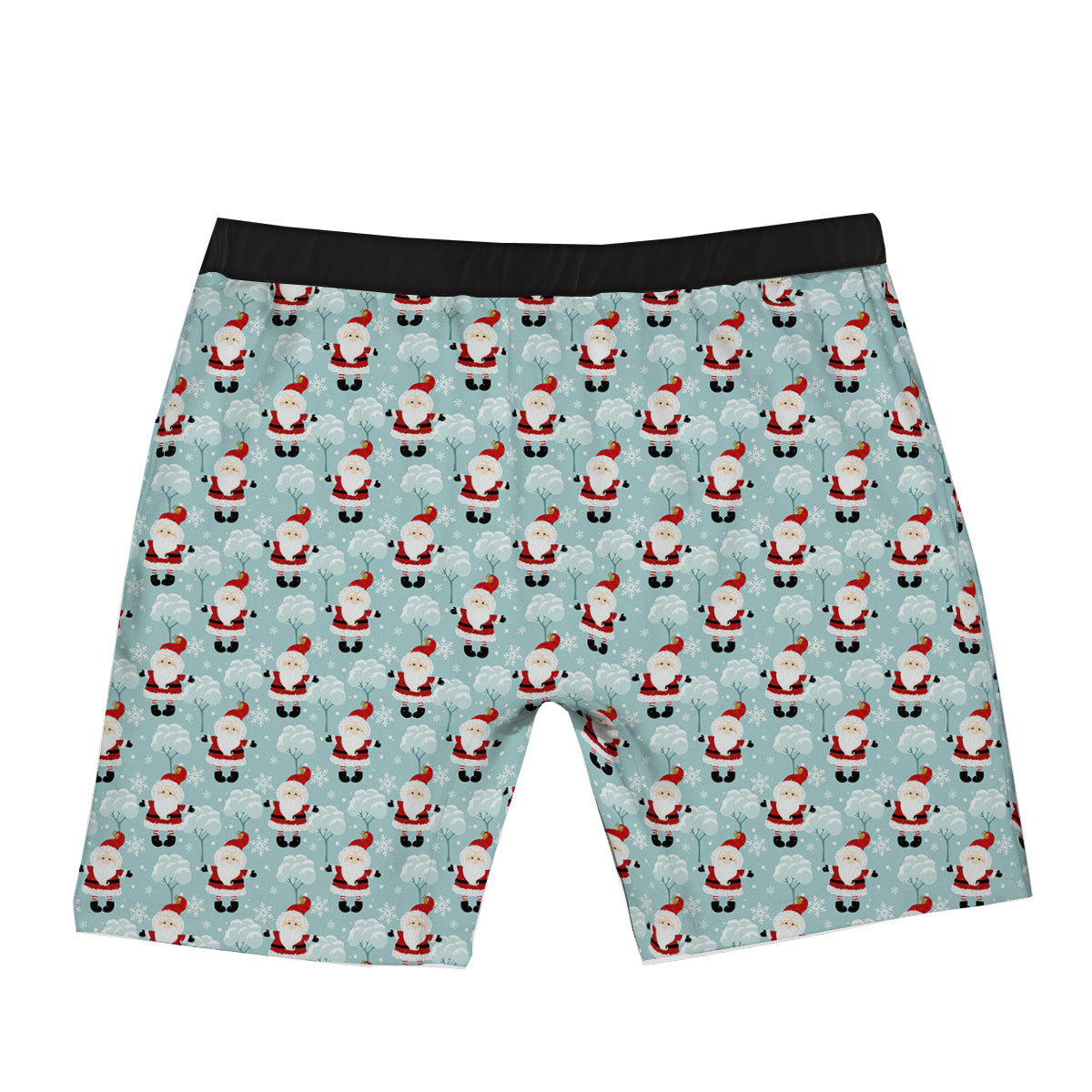 Santa Claus Cute Print Pattern Boxer Briefs-grizzshop