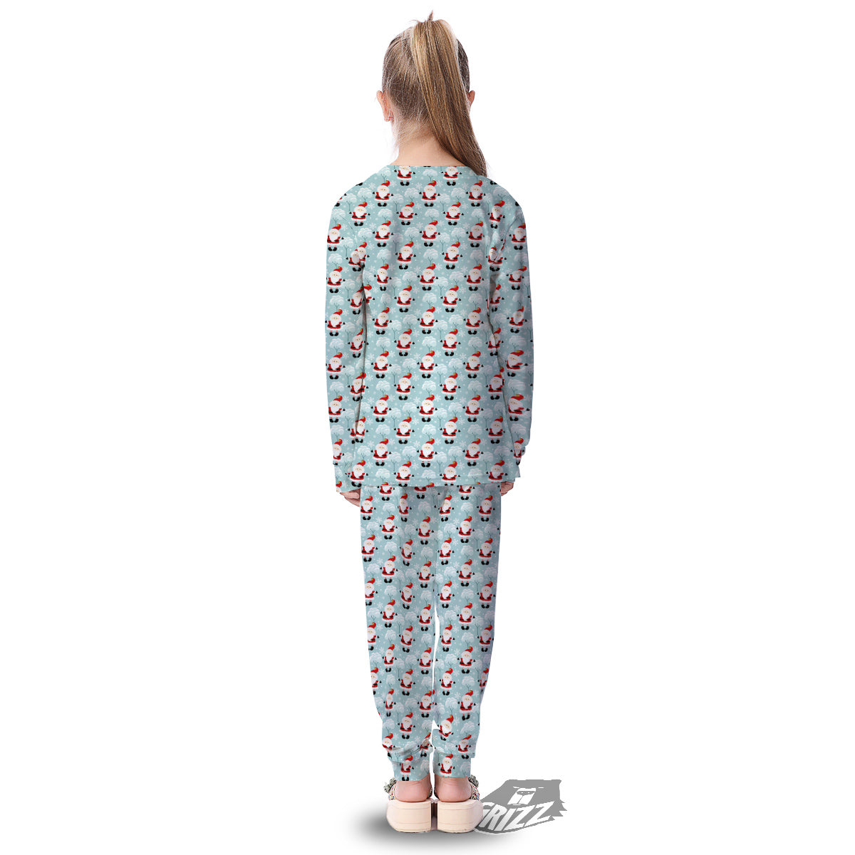Santa Claus Cute Print Pattern Kid's Pajamas-grizzshop