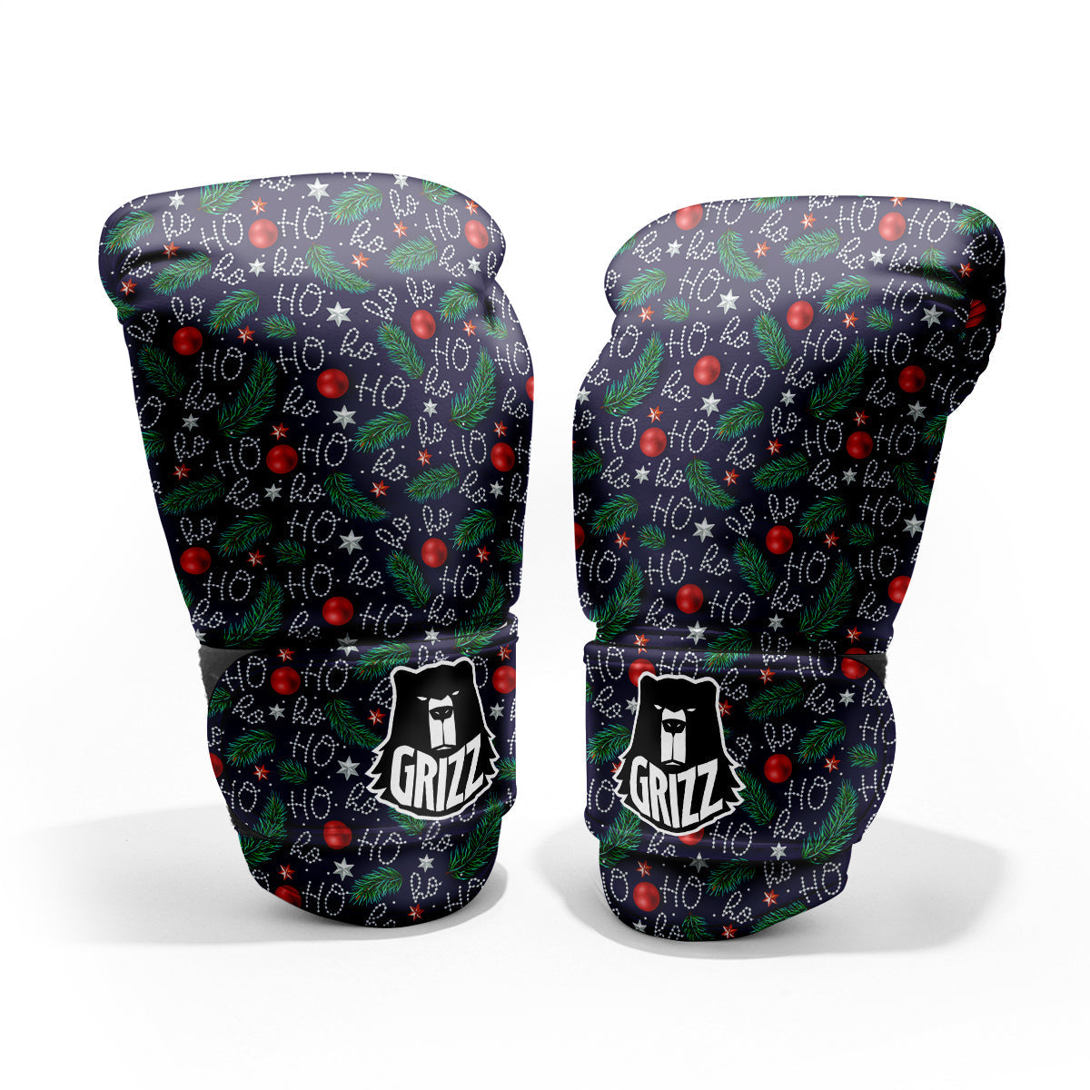 Santa Claus Laugh Christmas Hohoho Print Pro Boxing Glove
