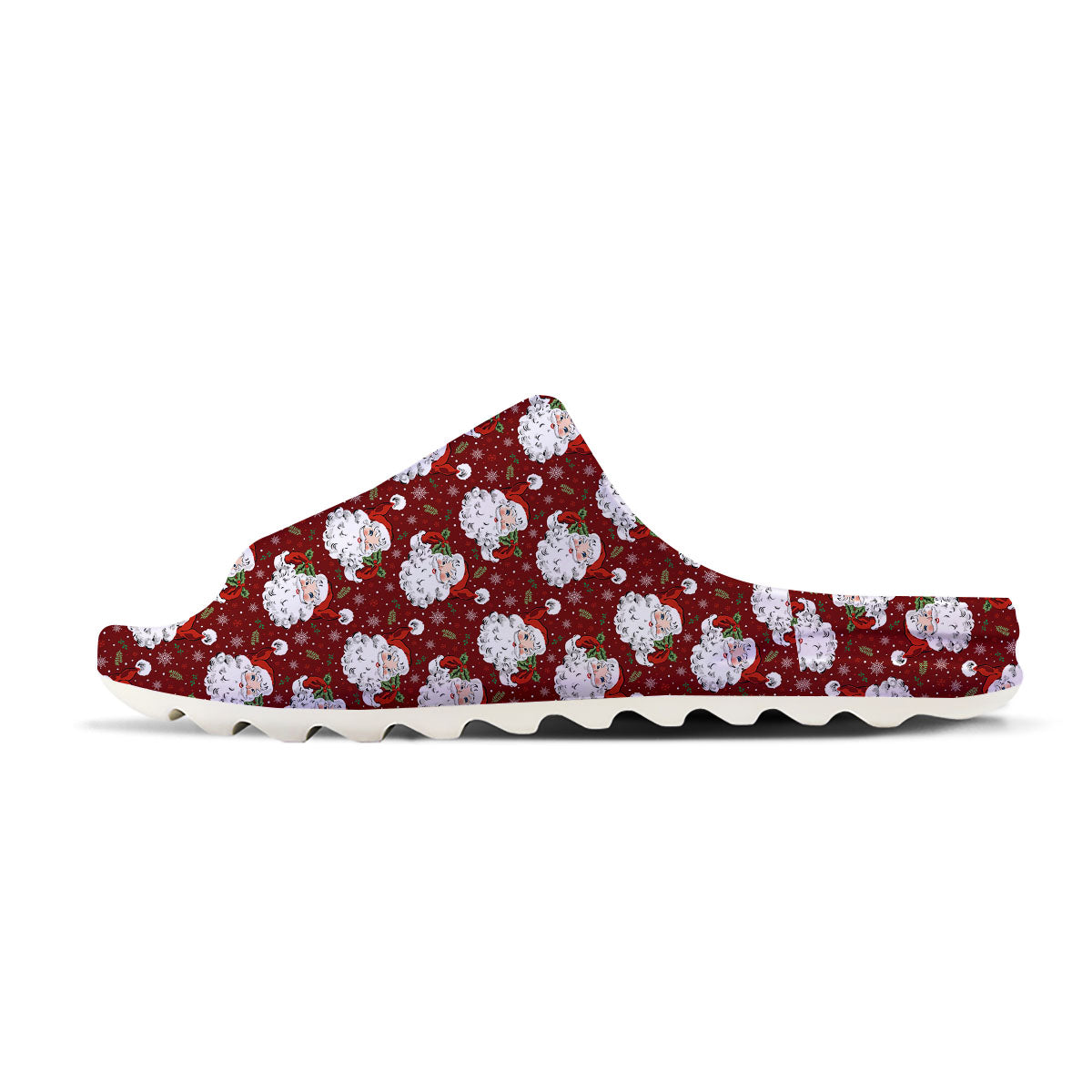 Santa Claus Xmas Print Pattern Sandals-grizzshop