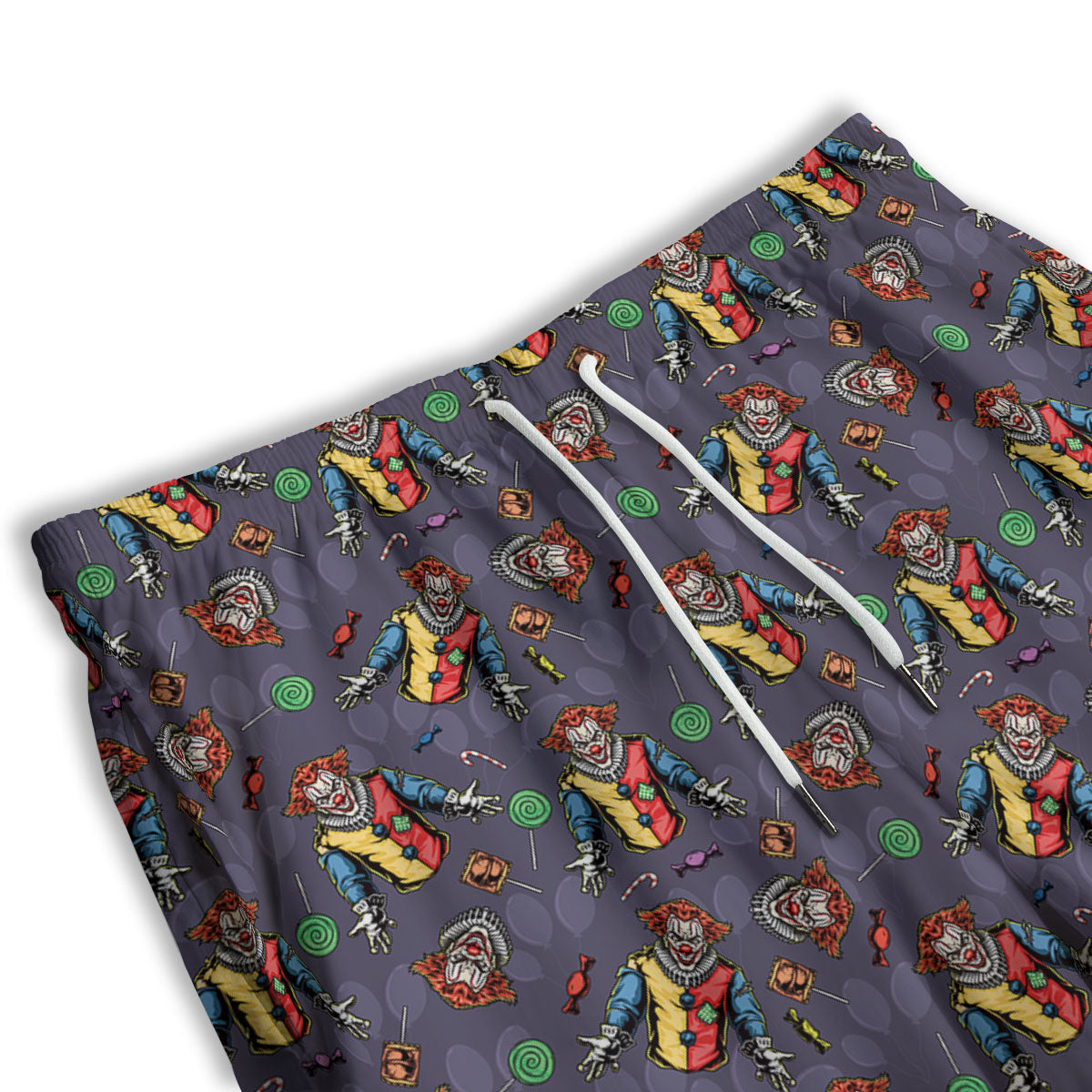 Slices Kiwi Print Pattern Men's Athletic Shorts