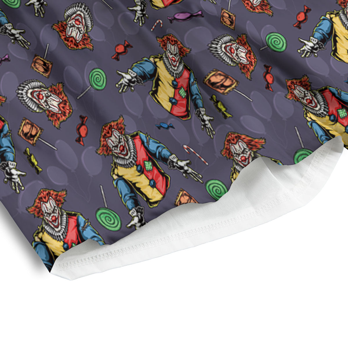 Slices Kiwi Print Pattern Men's Athletic Shorts