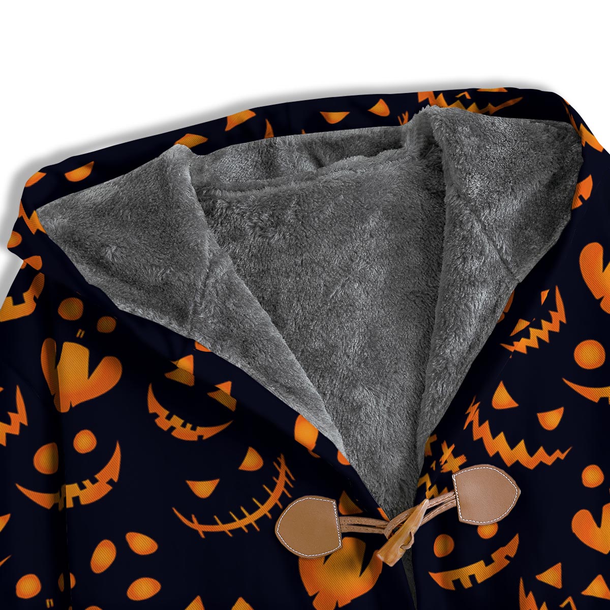 Scary Pumpkin Halloween Print Pattern Men's Windbreaker Jacket-grizzshop