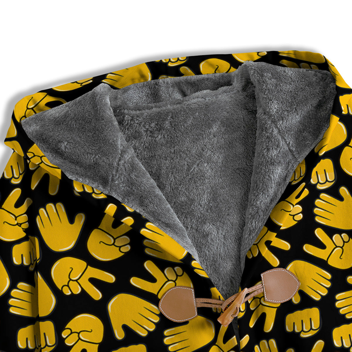 Scissors Paper Rock Emoji Print Pattern Men's Windbreaker Jacket-grizzshop