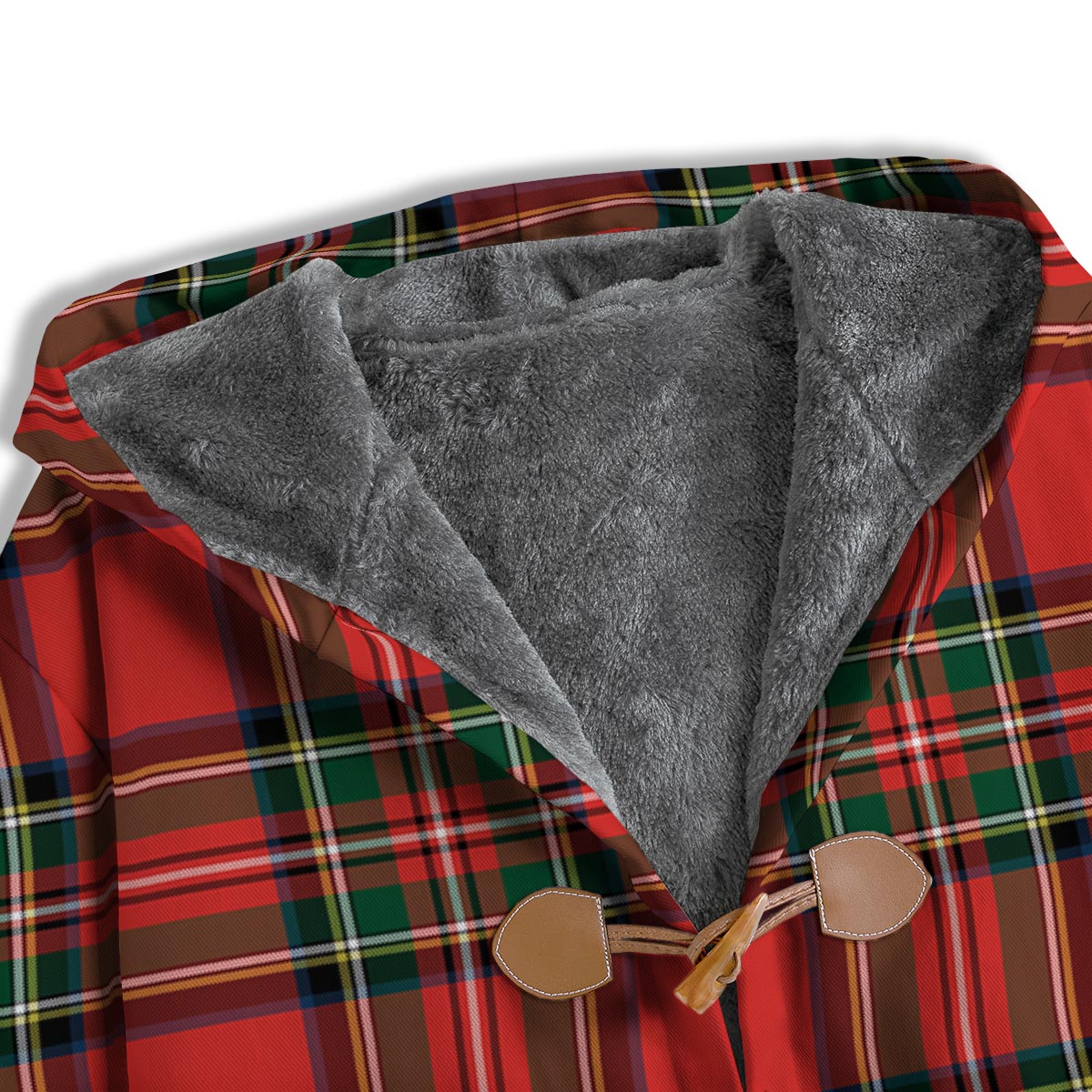 Scottish Stewart Tartan Print Pattern Men's Windbreaker Jacket-grizzshop