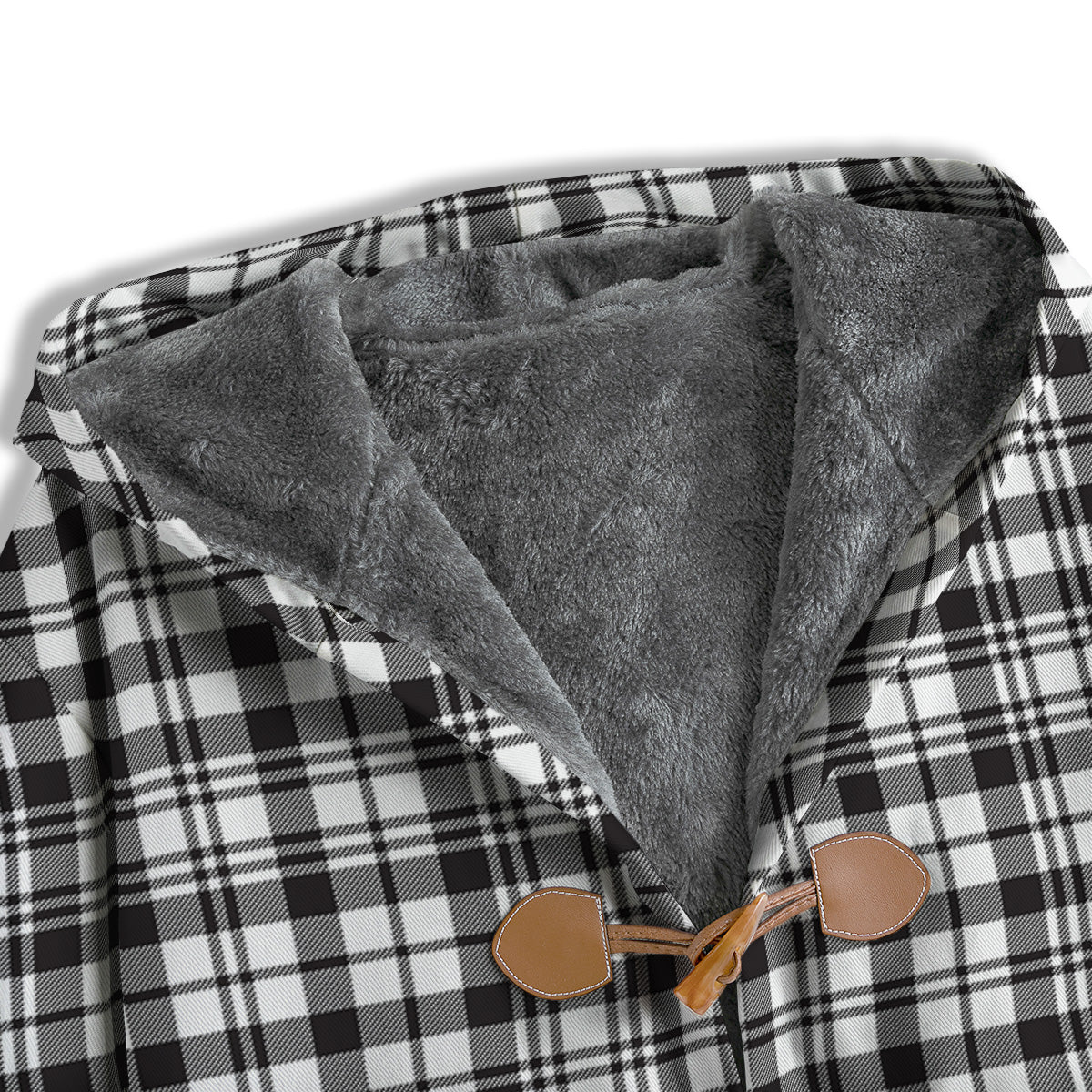 Scottish Tartan Black Watch Print Men's Windbreaker Jacket-grizzshop