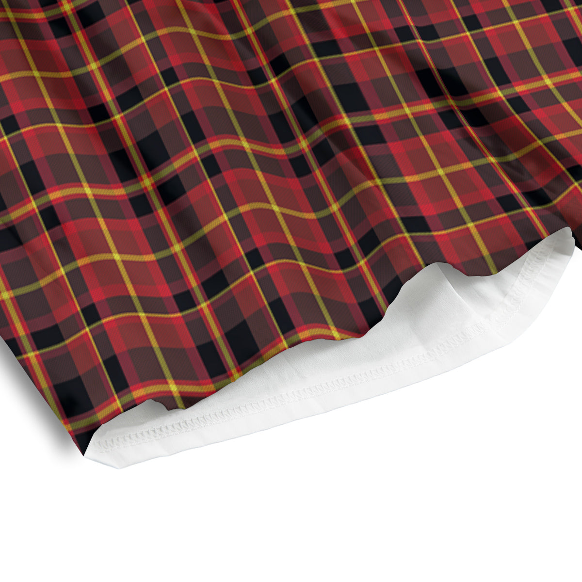 Scottish Tartan Clan Wallace Print Men's Athletic Shorts