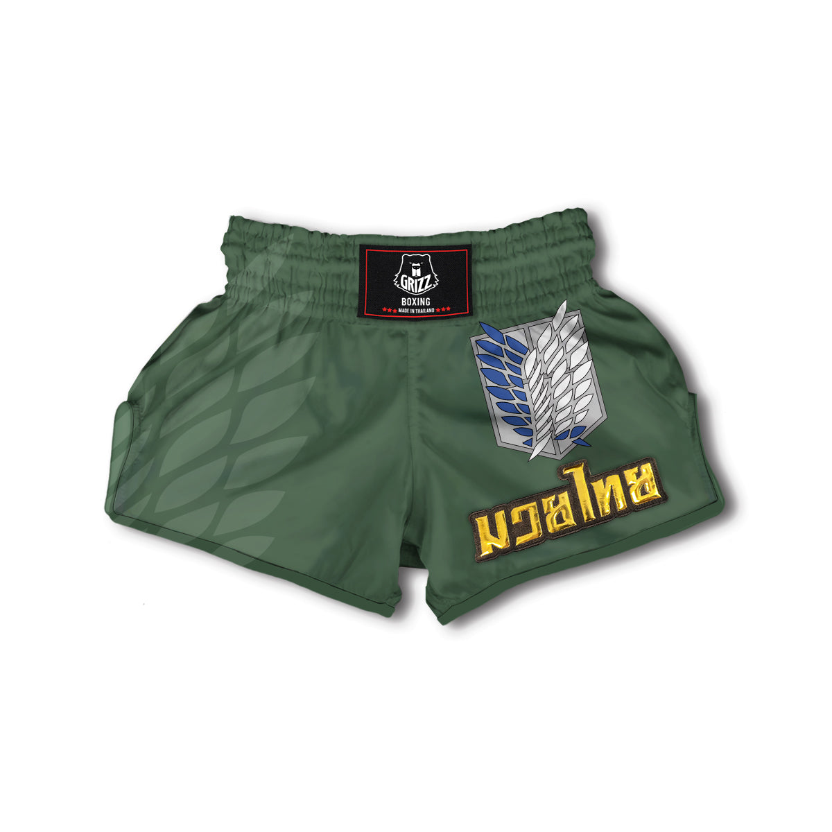 Scout Regiment Muay Thai Boxing Shorts-grizzshop