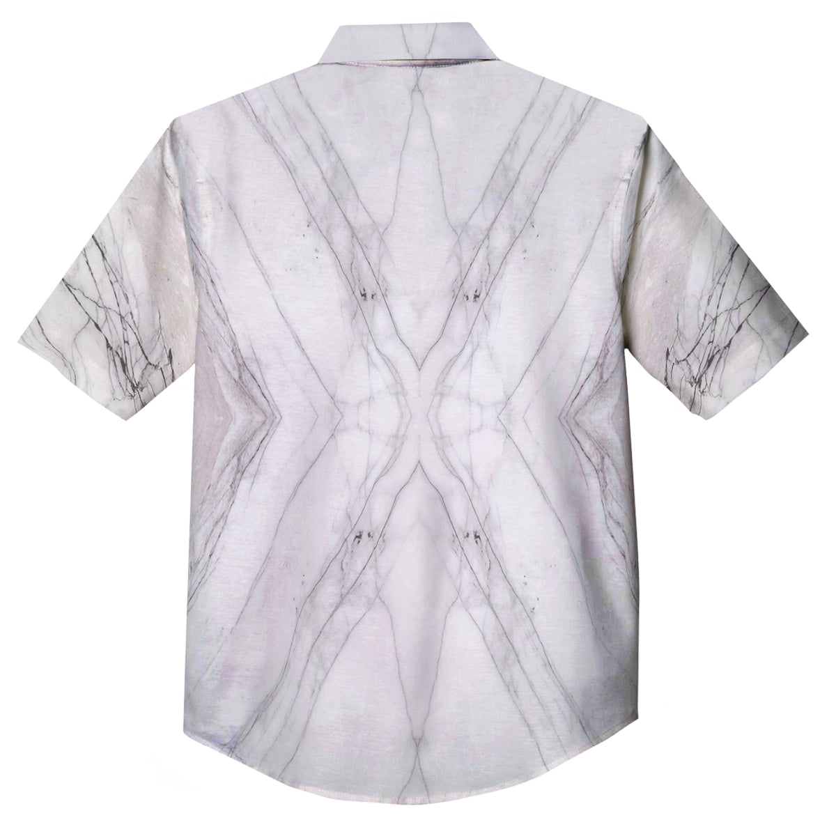 Scratch Marble White Gray Print Pattern Button Up Shirt-grizzshop