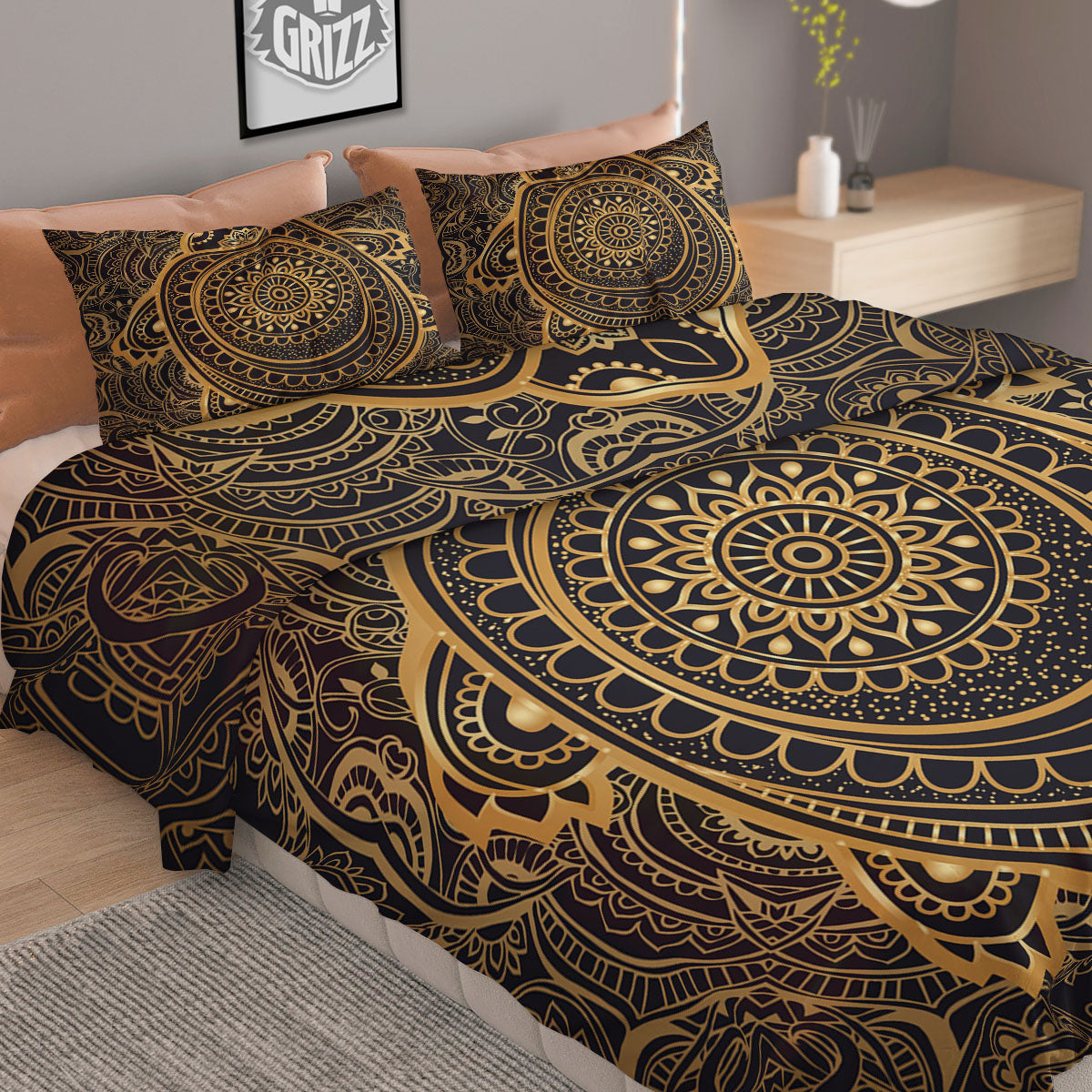 Sea Turtle Native Bohemian Print Duvet Cover Bedding Set