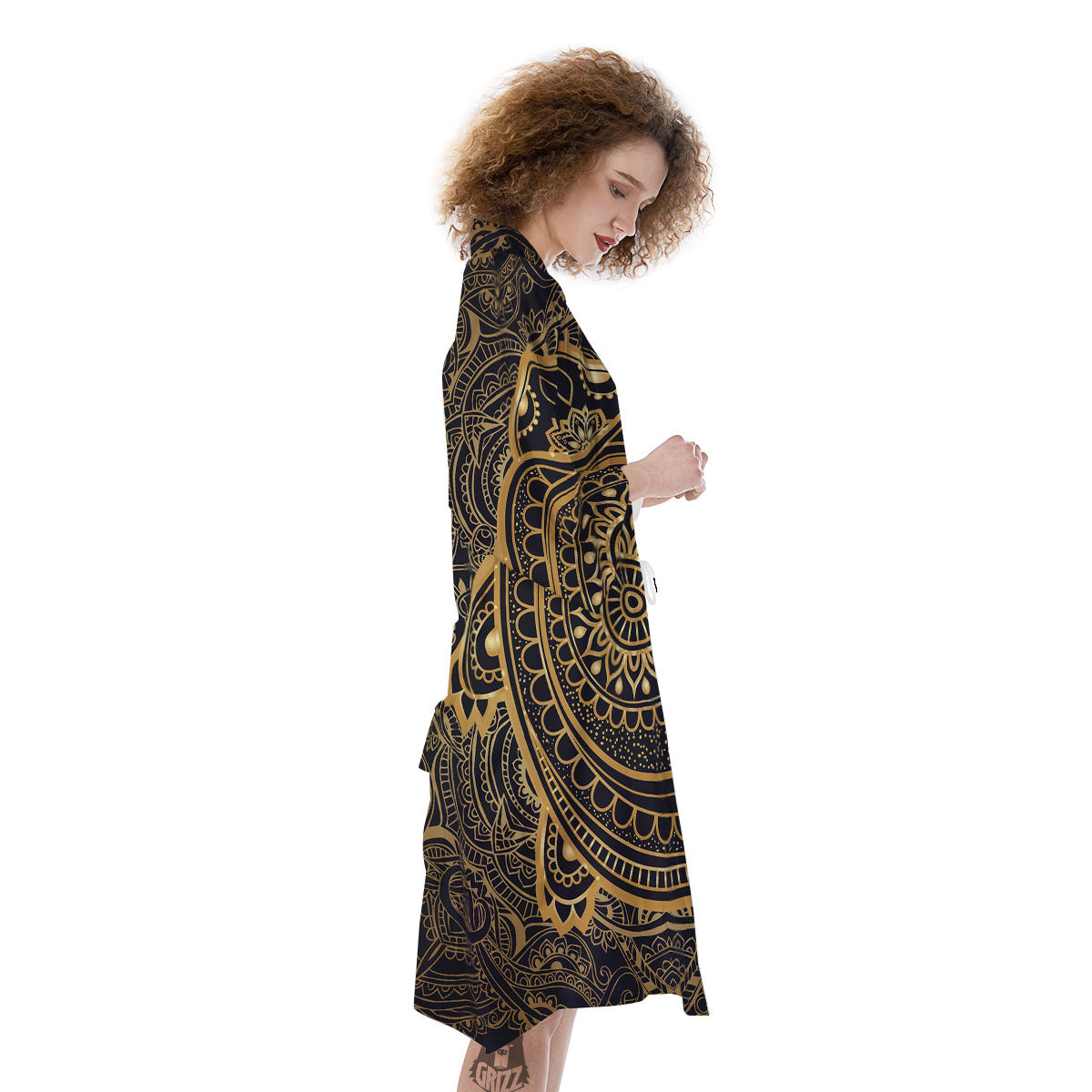 Sea Turtle Native Bohemian Print Kimono-grizzshop