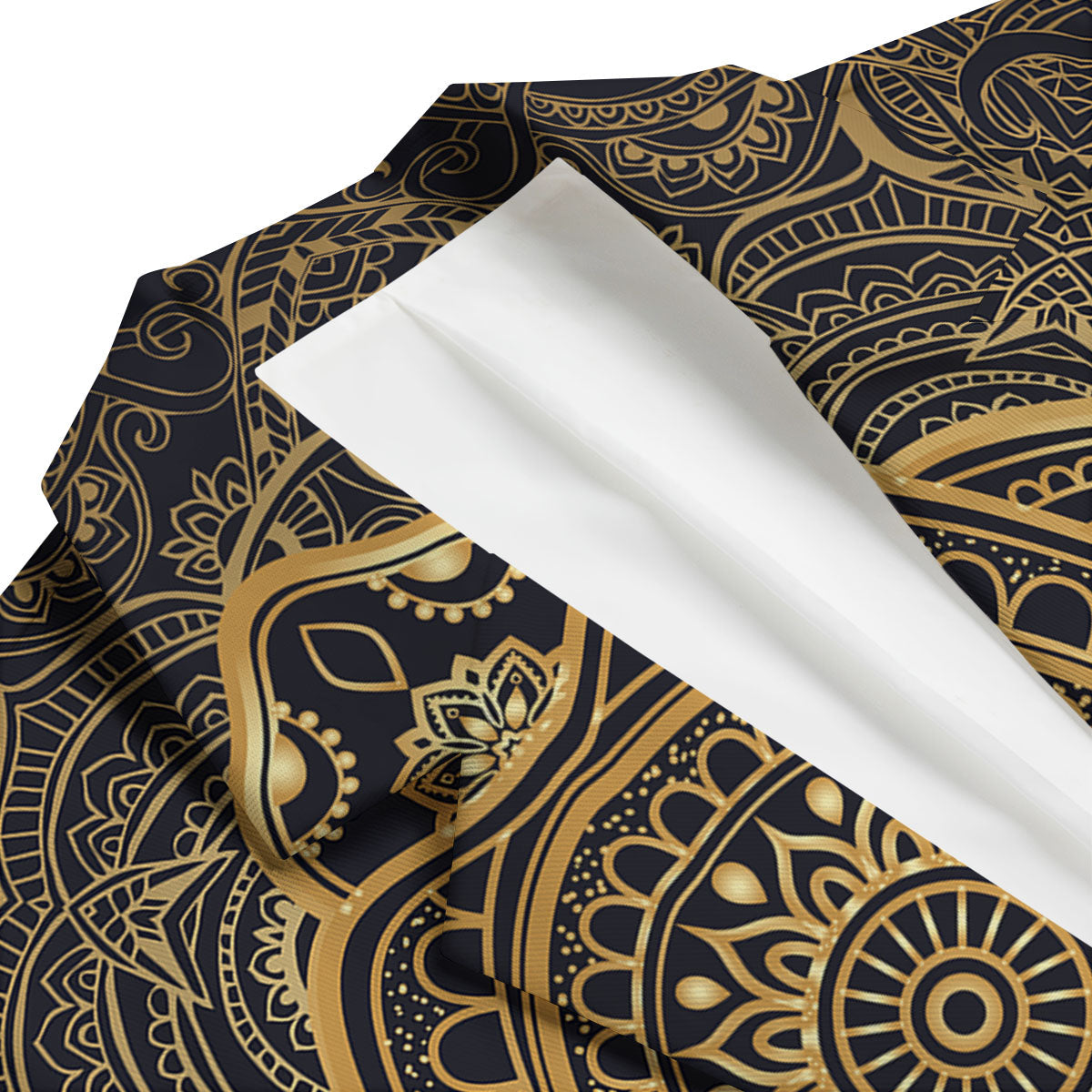 Sea Turtle Native Bohemian Print Men's Blazer-grizzshop