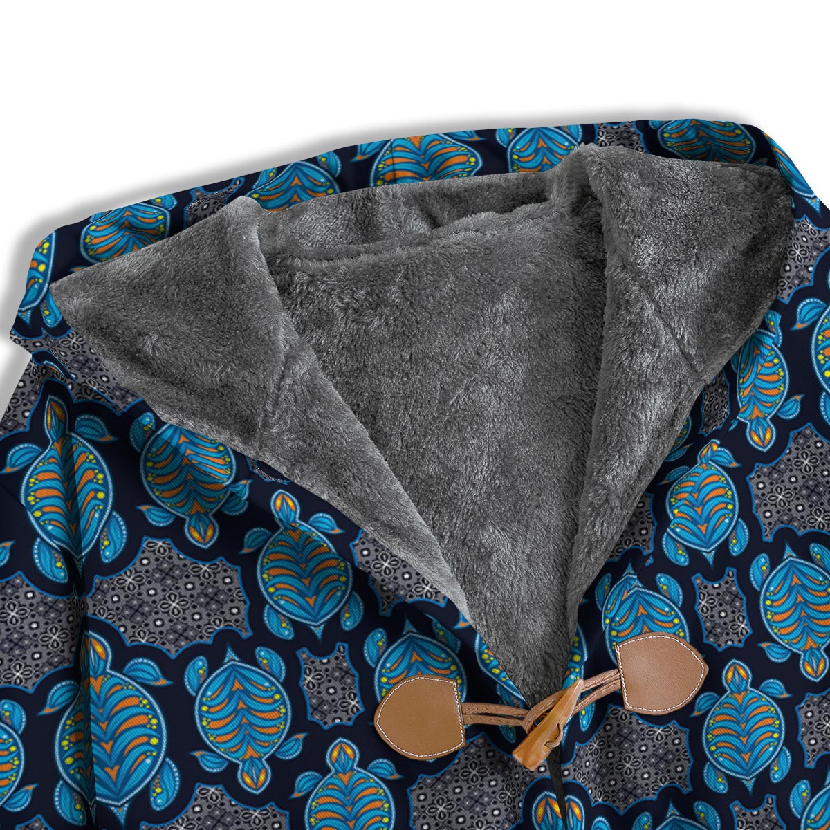 Sea Turtle Retro Print Pattern Men's Windbreaker Jacket-grizzshop