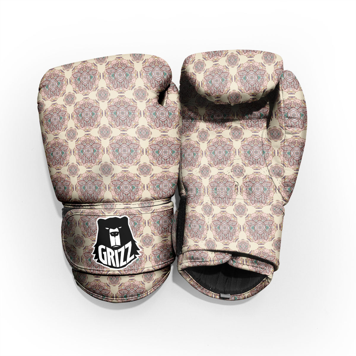 Sea Turtles Ethnic Print Pro Boxing Glove