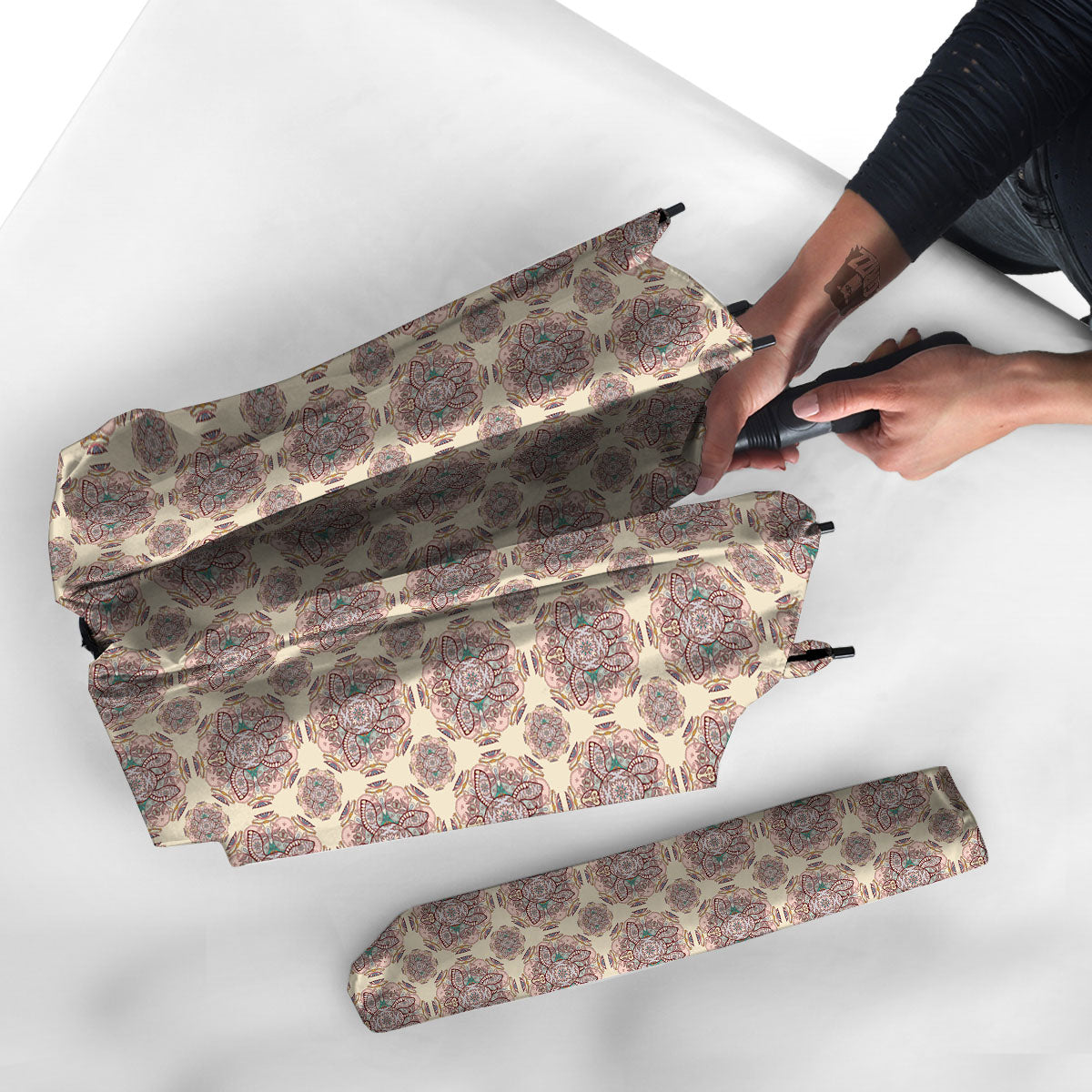 Sea Turtles Ethnic Print Umbrella-grizzshop