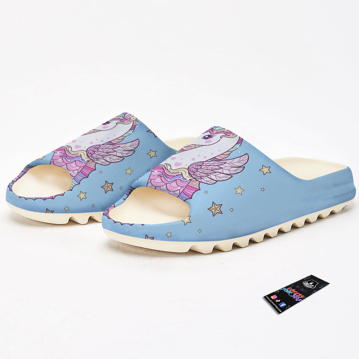 Seahorse Colorful Print Sandals-grizzshop