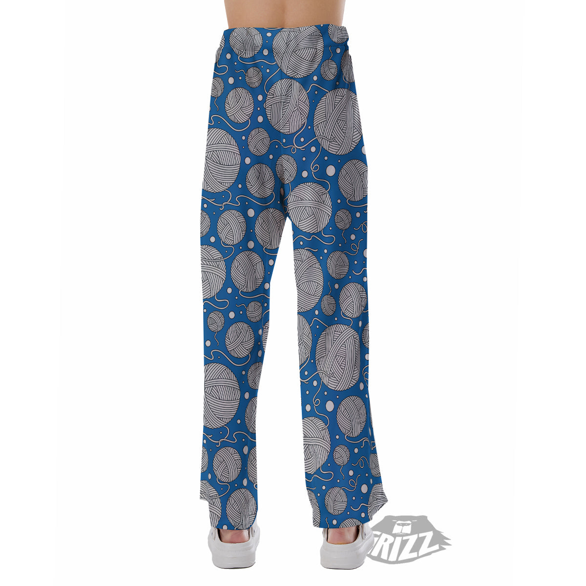 Seamless Yarn Balls Print Pattern Pajama Pants-grizzshop