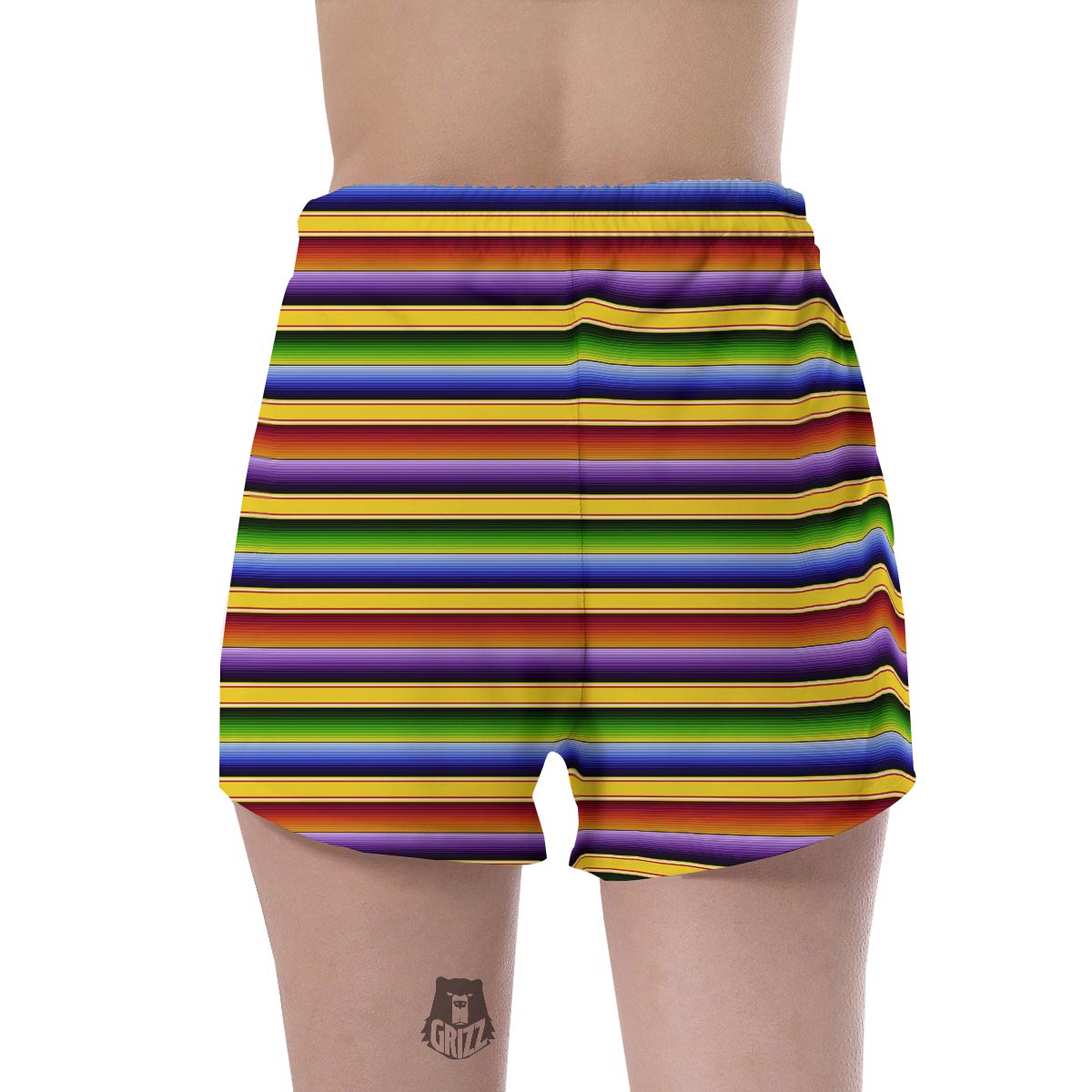 Serape Baja Women's Shorts-grizzshop