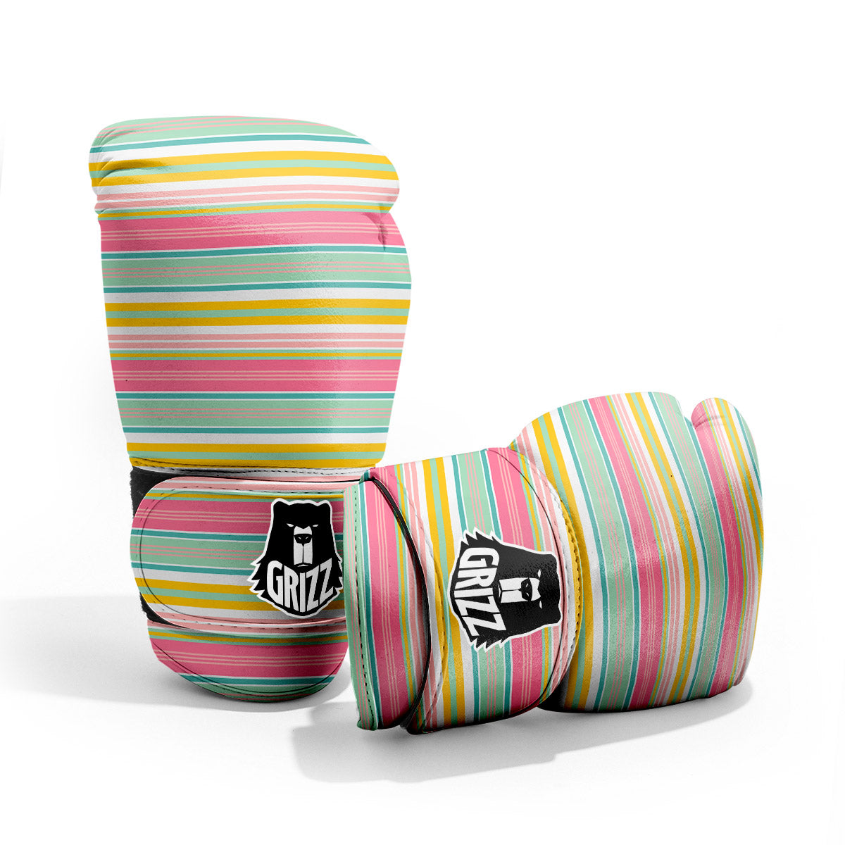 Serape Blanket Colorful Print Pattern Pro Boxing Glove