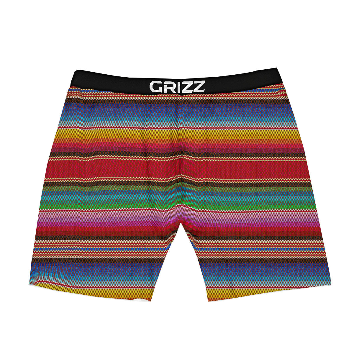 Serape Blanket Ethnic Print Pattern Boxer Briefs-grizzshop