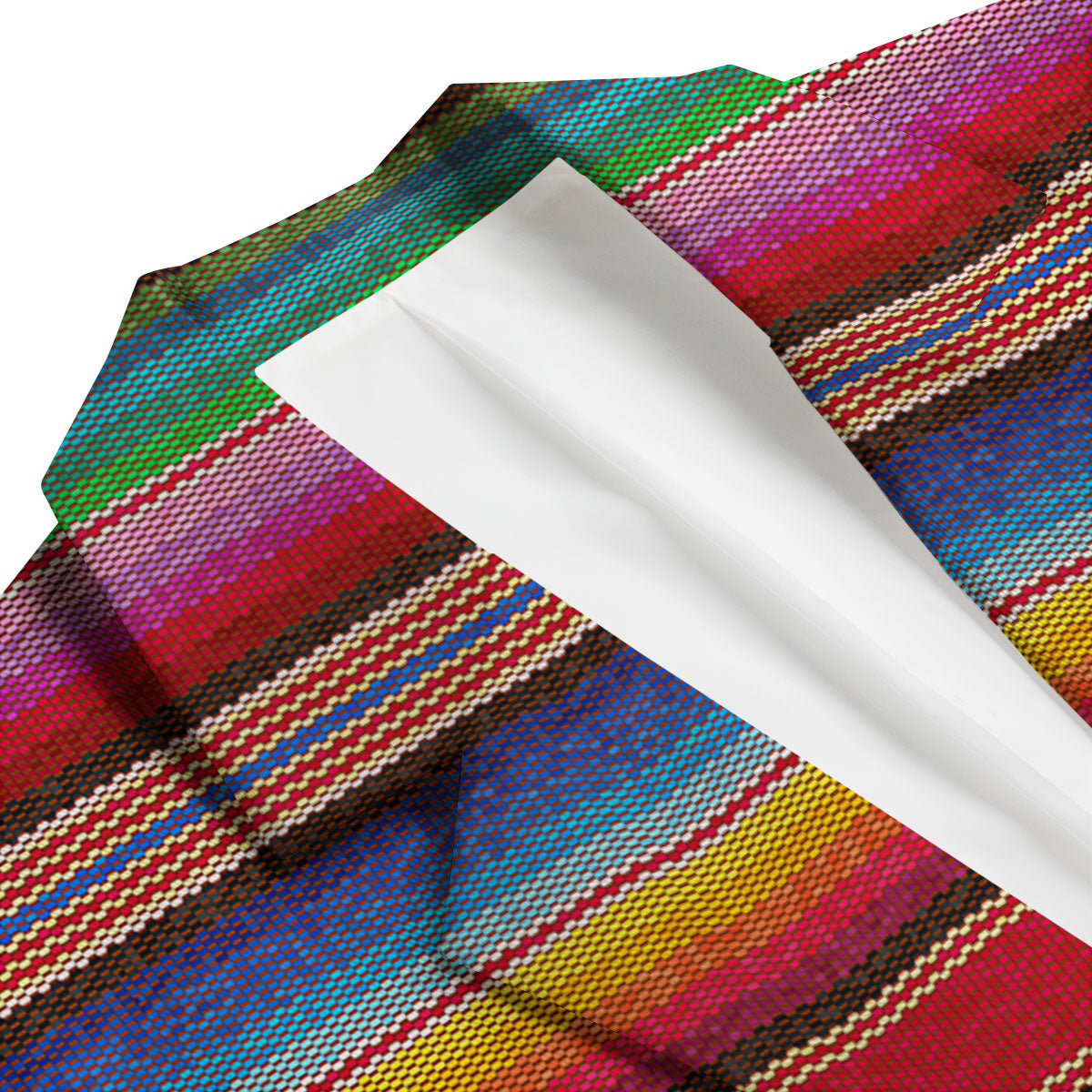Serape Blanket Ethnic Print Pattern Men's Blazer-grizzshop