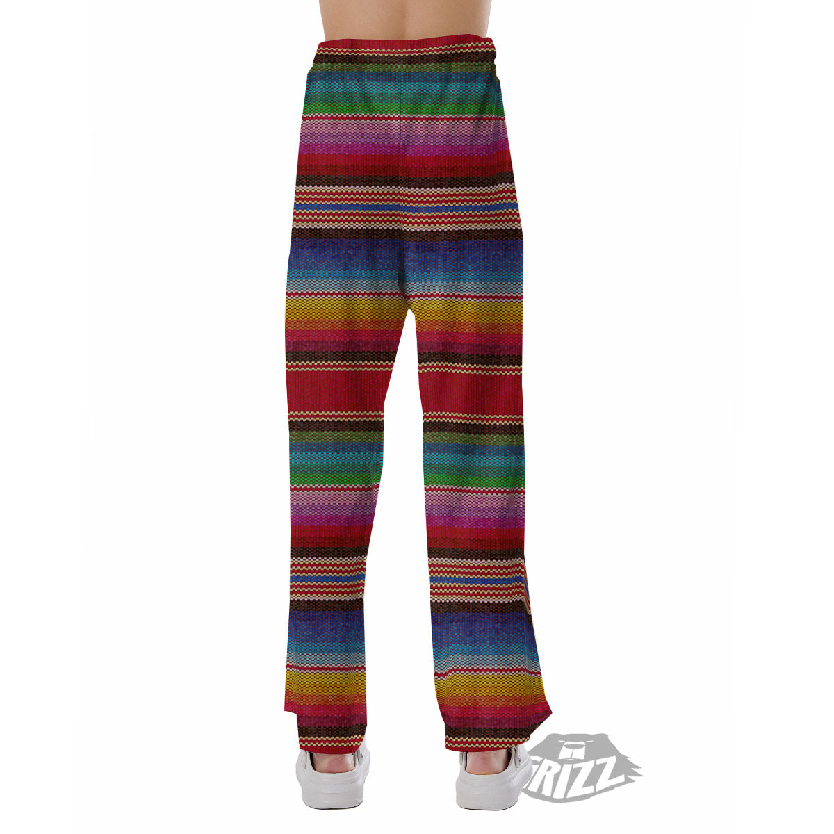 Serape Blanket Ethnic Print Pattern Pajama Pants-grizzshop