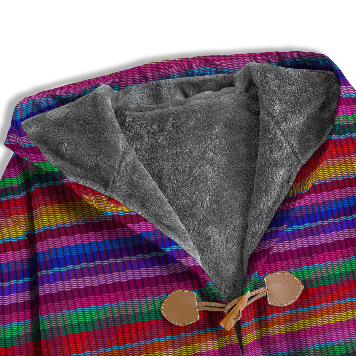 Serape Mexican Colorful Print Pattern Men's Windbreaker Jacket-grizzshop