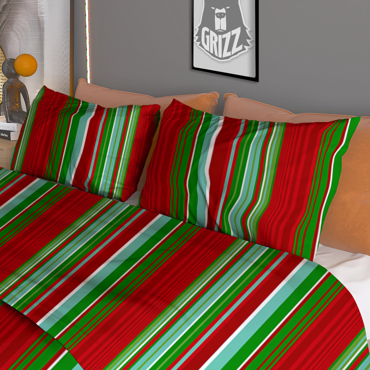 Serape Mexican Vintage Print Pattern Duvet Cover Bedding Set
