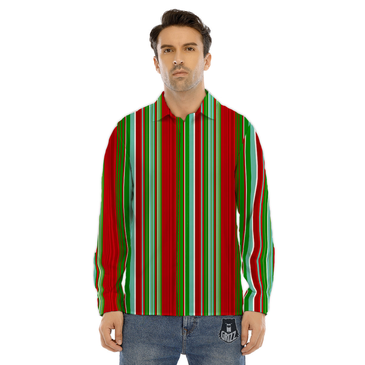 Baja Serape Print Men's Robe main image 1