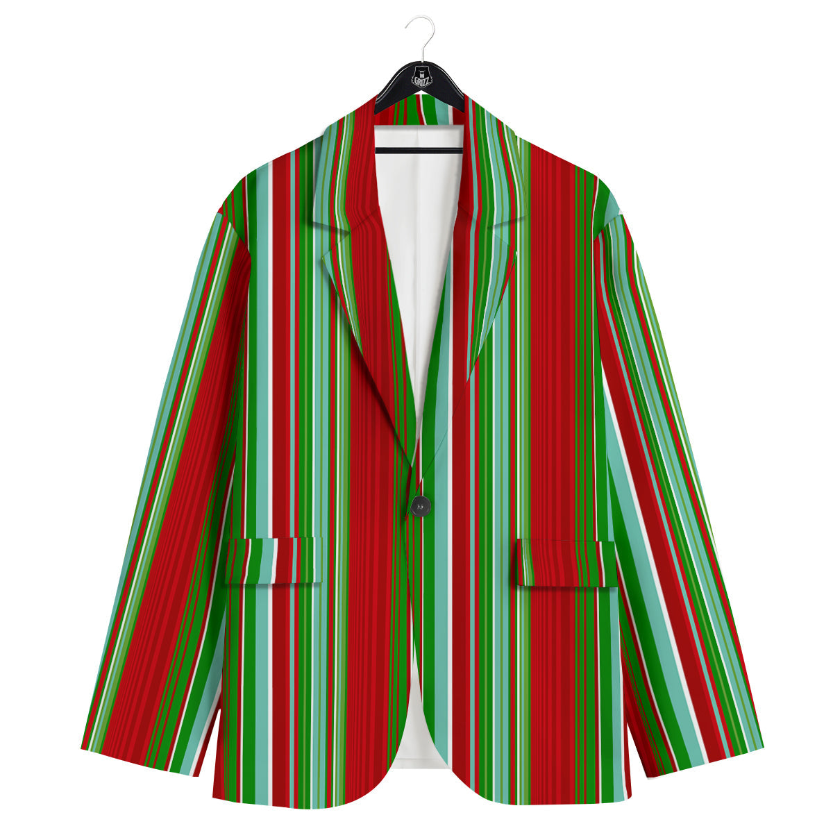 Serape Mexican Vintage Print Pattern Men's Sport Coat-grizzshop
