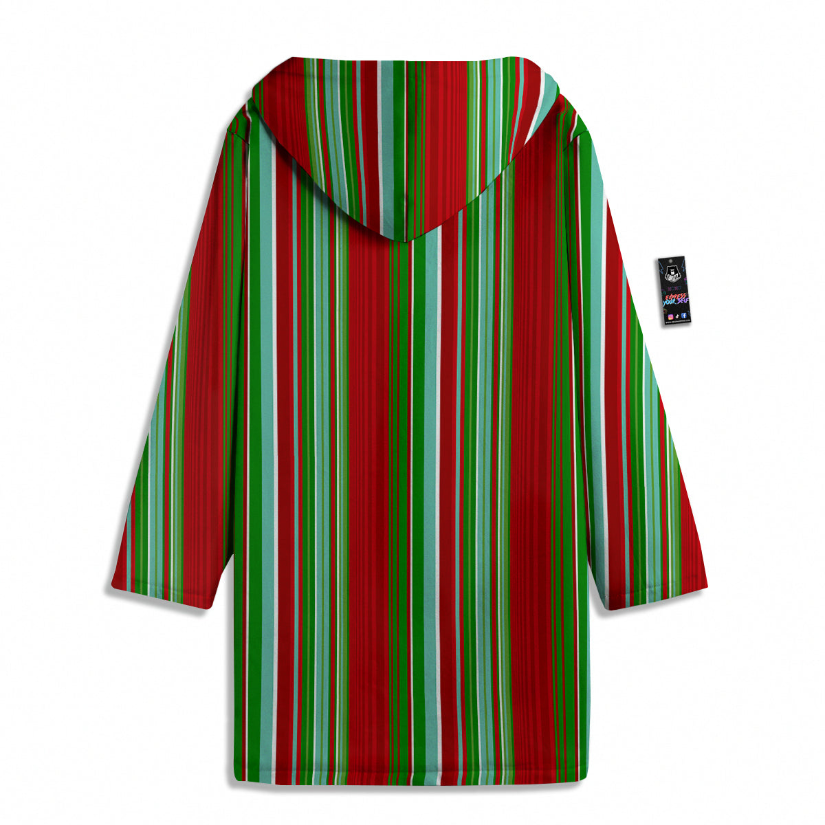 Serape Mexican Vintage Print Pattern Men's Windbreaker Jacket-grizzshop
