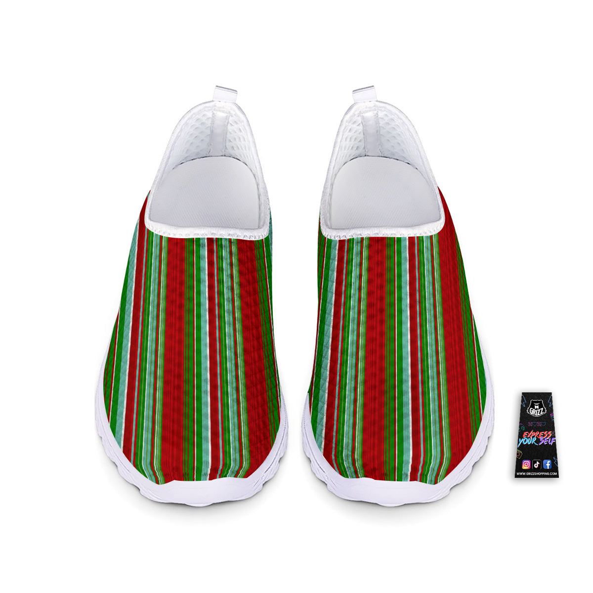 Serape Mexican Vintage Print Pattern Nurse Shoes-grizzshop