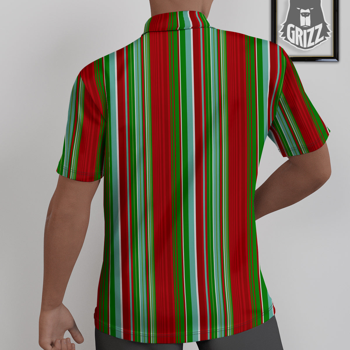 Serape Mexican Vintage Print Pattern Untucked Shirts-grizzshop
