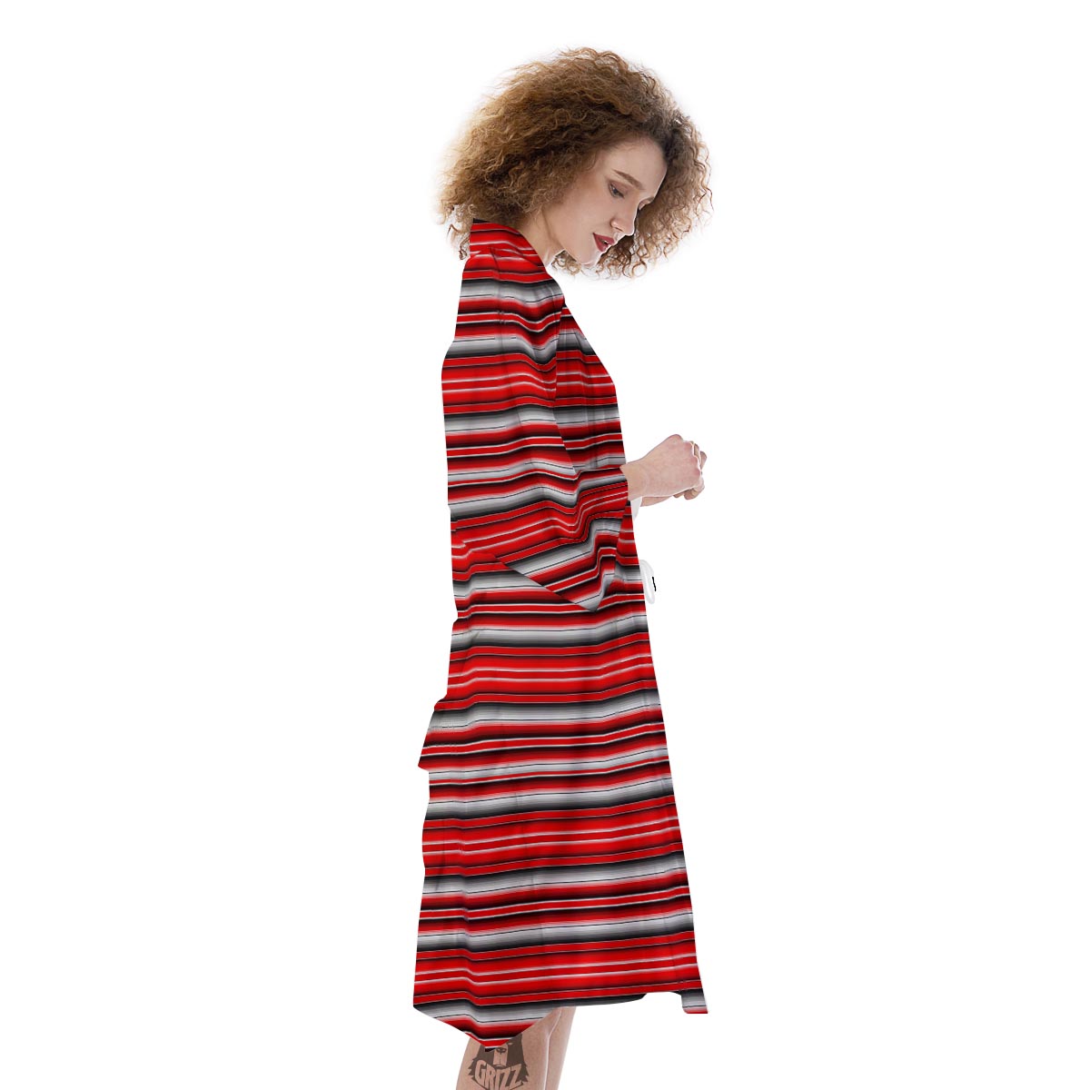 Serape Tribal Mexican Print Pattern Kimono-grizzshop